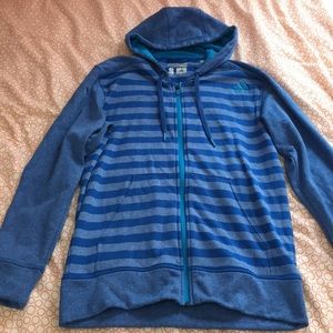 ADIDAS BLUE SWEATSHIRT